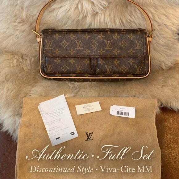 ✨ Authentic Louis Vuitton Viva-Cite MM | FULL SET | Excellent Condition ✨ - Picture 2 of 13